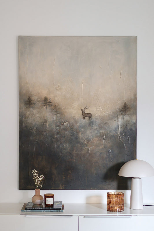 Hauraan hetken lumo 89x116 cm