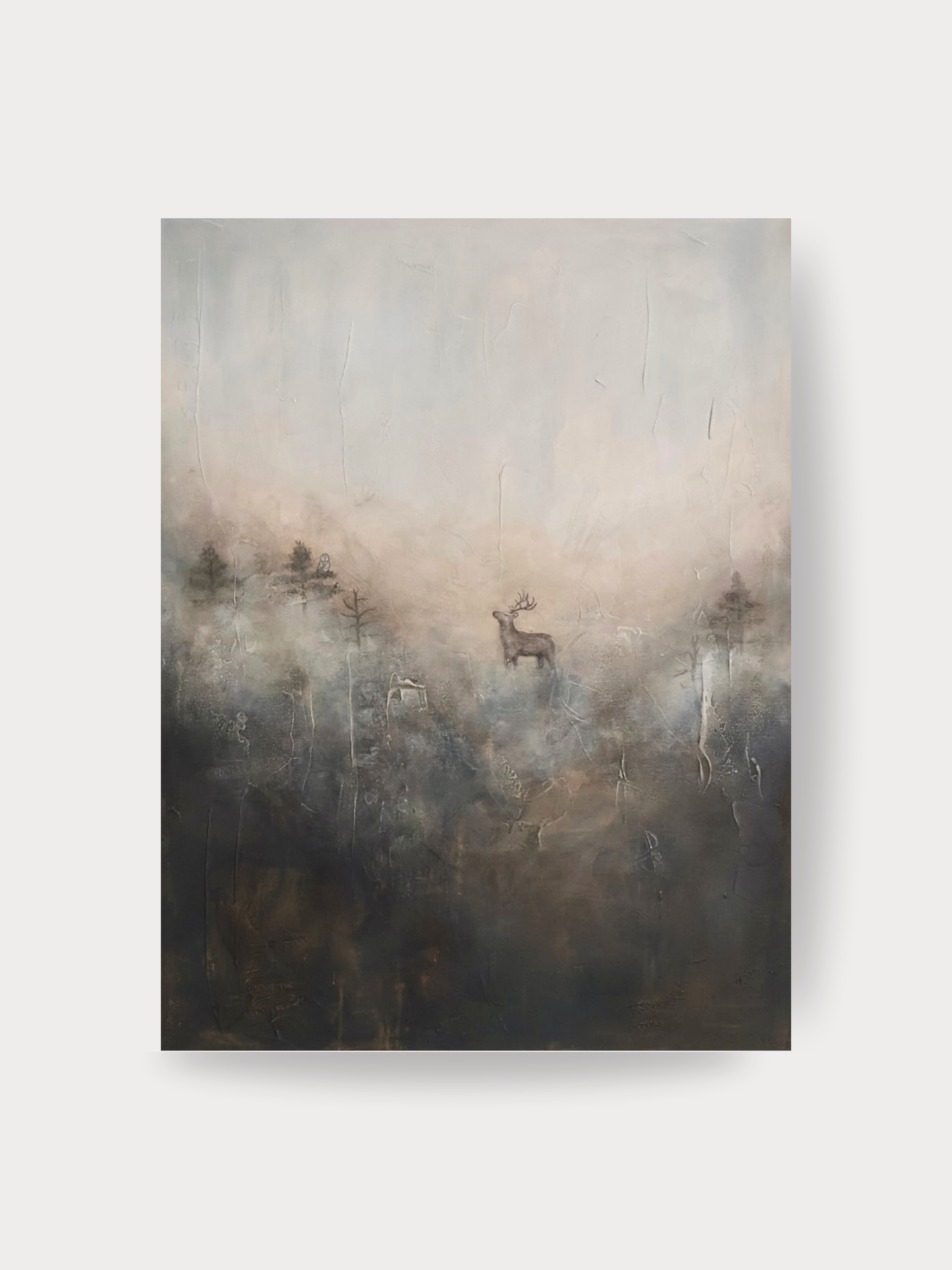 Hauraan hetken lumo 89x116 cm