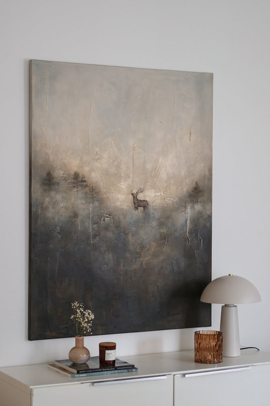 Hauraan hetken lumo 89x116 cm