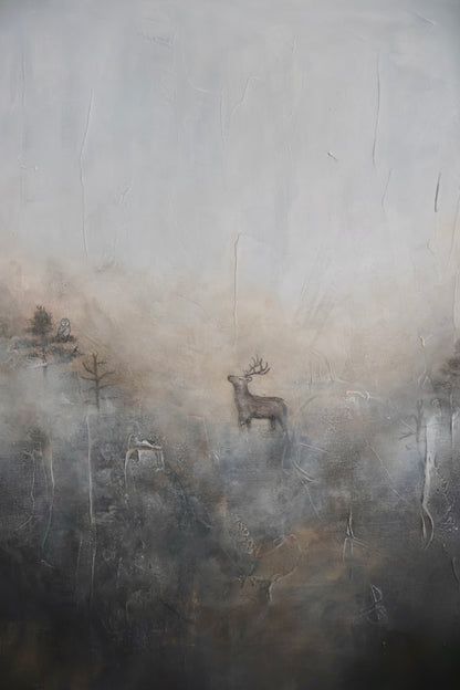Hauraan hetken lumo 89x116 cm