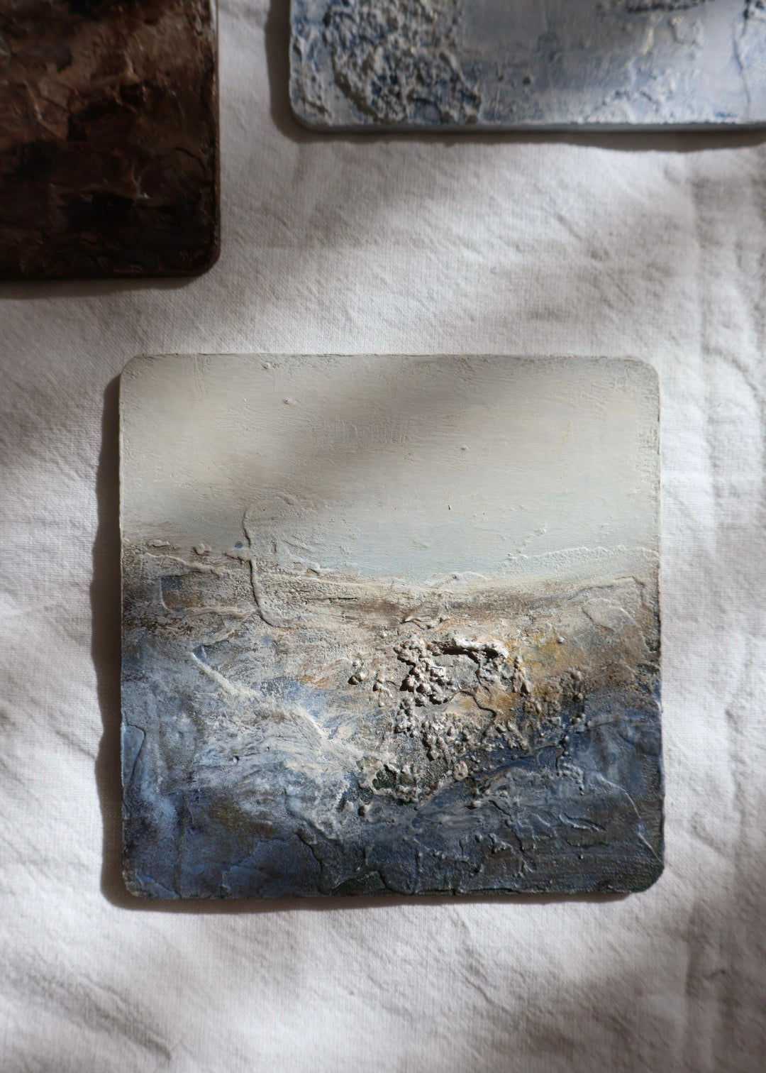 Läsnä tässä 10x10 cm