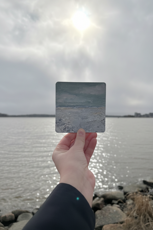 Hengähdys 10x10 cm