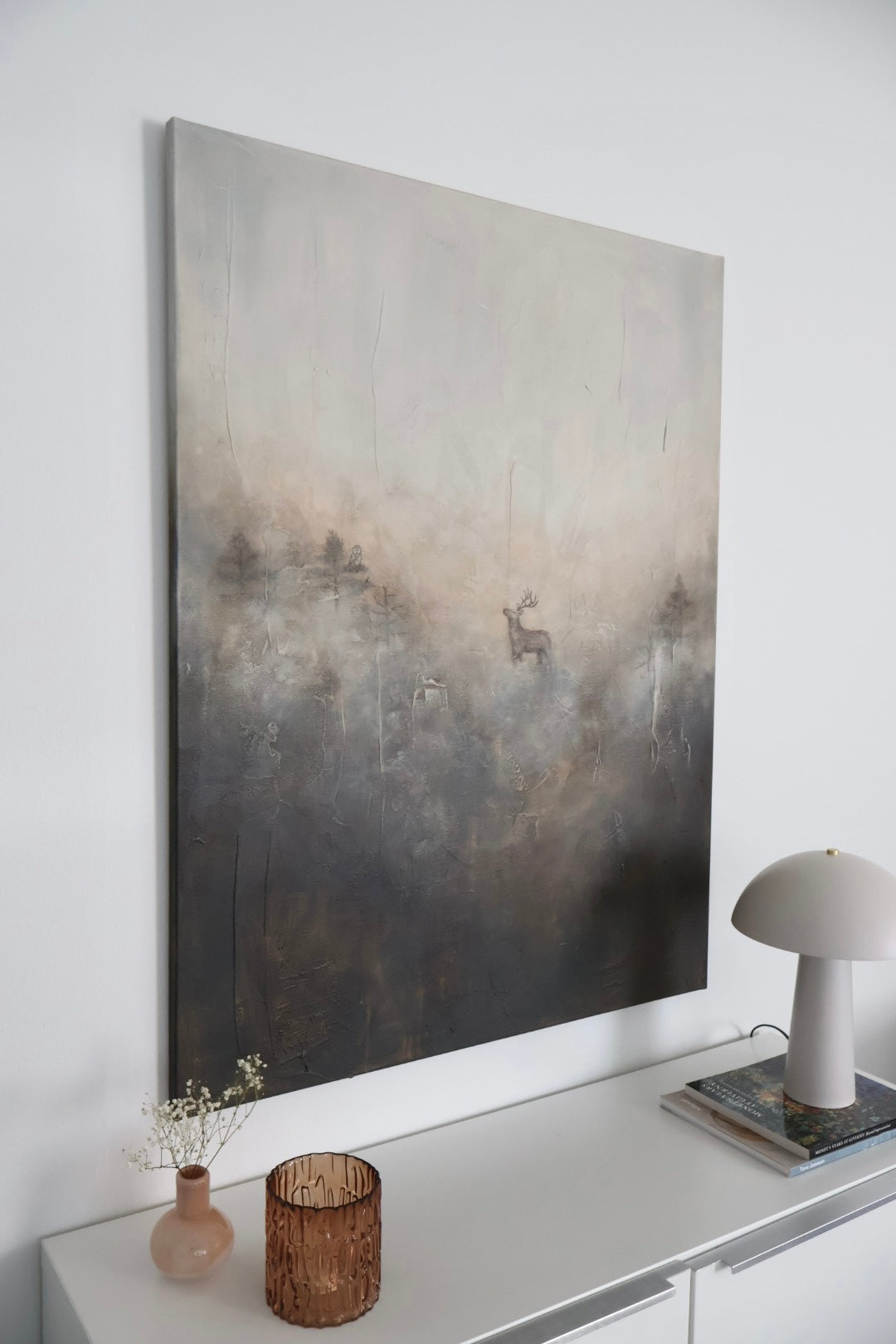 Hauraan hetken lumo 89x116 cm