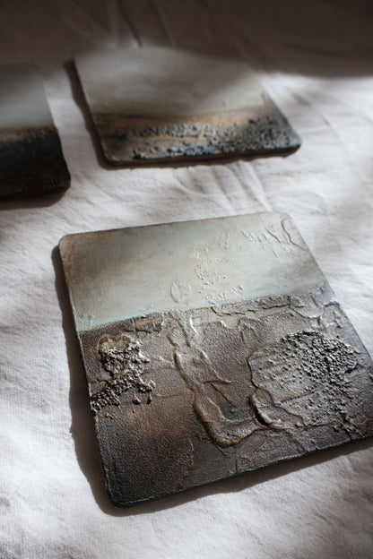 Hiljaa ollen 10x10 cm