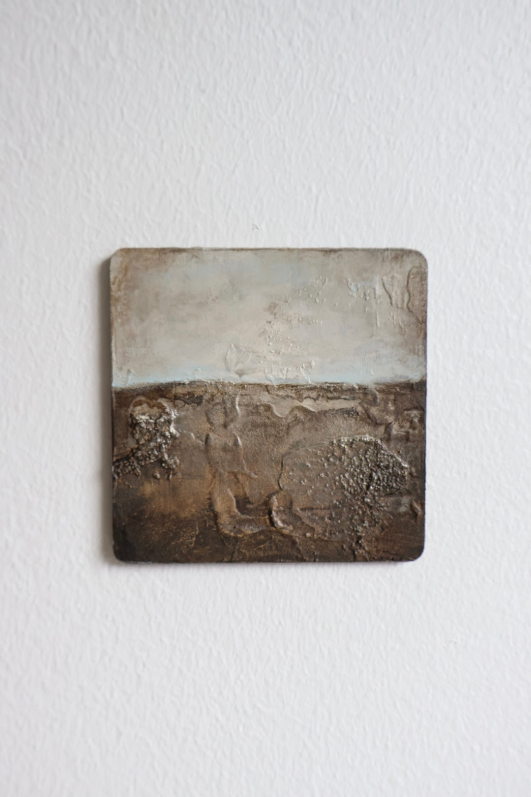 Hiljaa ollen 10x10 cm